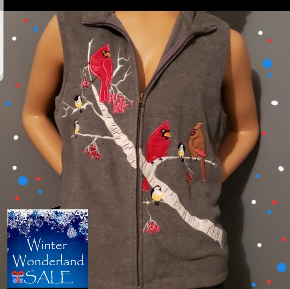 BAXTER VEST HOLIDAY SIZE LARGE